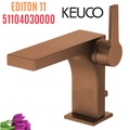 Vòi lavabo nóng lạnh vàng Đức Keuco Edition 11 51104030000