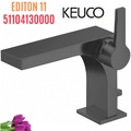 Vòi lavabo nóng lạnh đen Đức Keuco Edition 11 51104130000