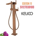 Sen cây bồn tắm đặt sàn vàng Keuco Edition 11 51127030100