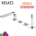Vòi sen bồn tắm 4 chân gắn bồn Keuco Edition 11 51130010100
