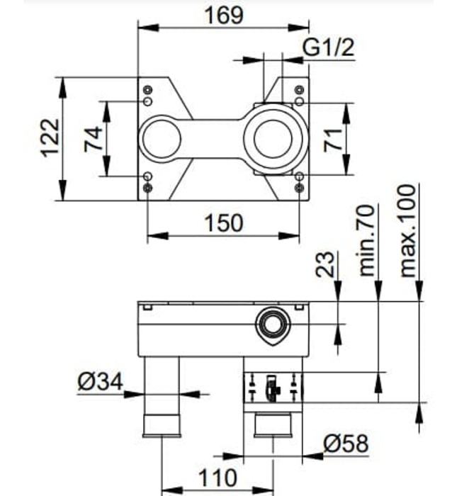 Cục âm Đức Keuco 59916000070
