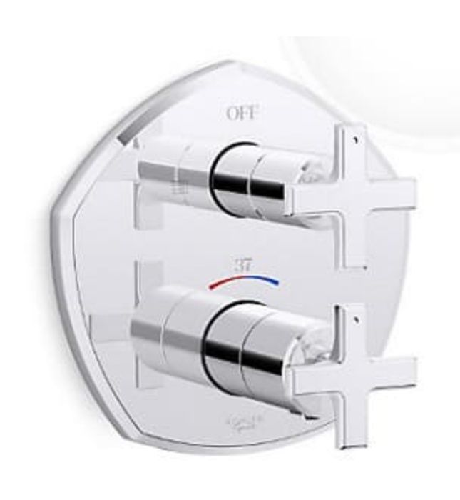 Mặt nạ sen tắm âm tường Kohler MODULO K-EX27039T-3-BL