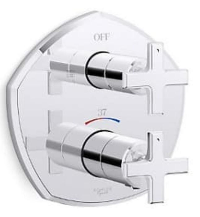 Mặt nạ sen tắm âm tường Kohler MODULO K-EX27039T-3-CBL