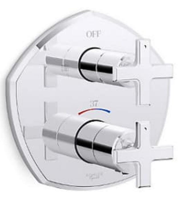 Mặt nạ sen tắm âm tường Kohler MODULO K-EX27039T-3-CP