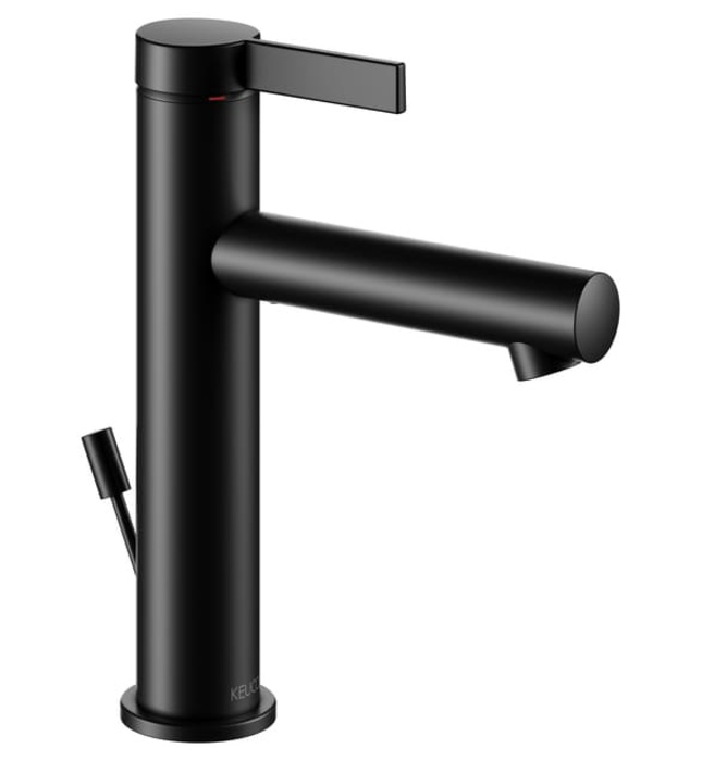 Vòi lavabo nóng lạnh 1 chân đen Đức Keuco Ixmo 59501371001