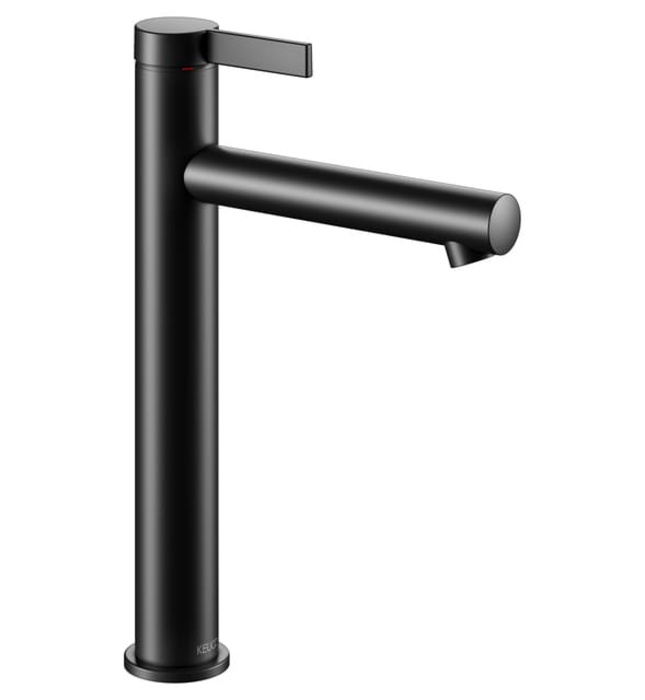 Vòi lavabo nóng lạnh 1 chân cao đen Đức Keuco Ixmo 59510371100