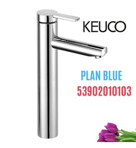 Vòi lavabo nóng lạnh cao Đức Keuco Plan Blue 53902010103