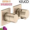 Bộ trộn âm tường vàng Đức Keuco Edition 11 51153031222