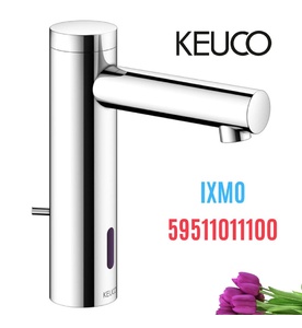 Vòi lavabo nóng lạnh cảm ứng dùng pin Đức Keuco Ixmo 59511011100
