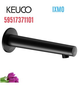 Vòi cảm ứng nóng lạnh dùng điện đen Đức Keuco Ixmo 59517371101