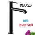 Vòi lavabo nóng lạnh 1 chân cao đen Đức Keuco Ixmo 59510372100