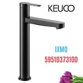 Vòi lavabo nóng lạnh 1 chân cao đen Đức Keuco Ixmo 59510373100