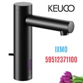 Vòi lavabo nóng lạnh đen cảm ứng dùng điện Đức Keuco Ixmo 59512371100