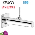 Vòi nóng lạnh âm tường 1 chân Đức Keuco Ixmo 59516011102