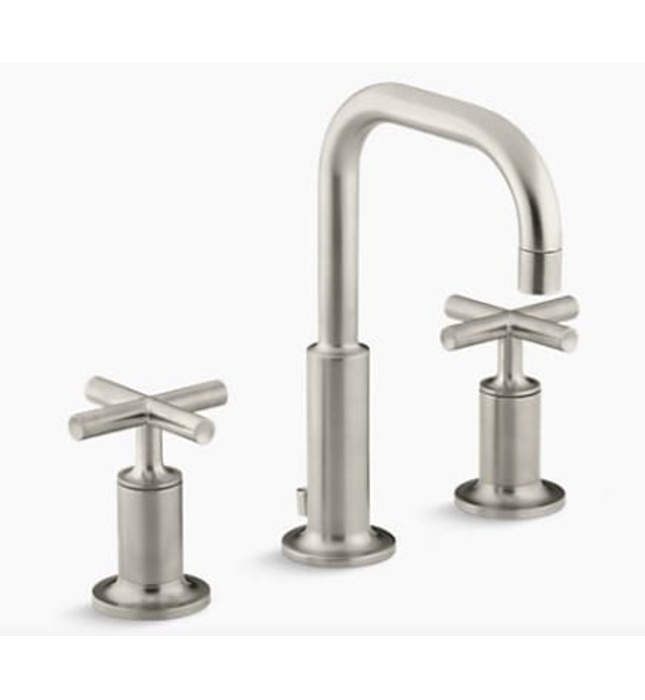 Vòi chậu rửa điều chỉnh kép Kohler Purist K-14406T-3-BN