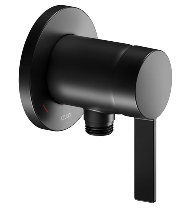 Bộ trộn sen xịt nóng lạnh 1 chân đen Đức Keuco Ixmo Solo 59552379501