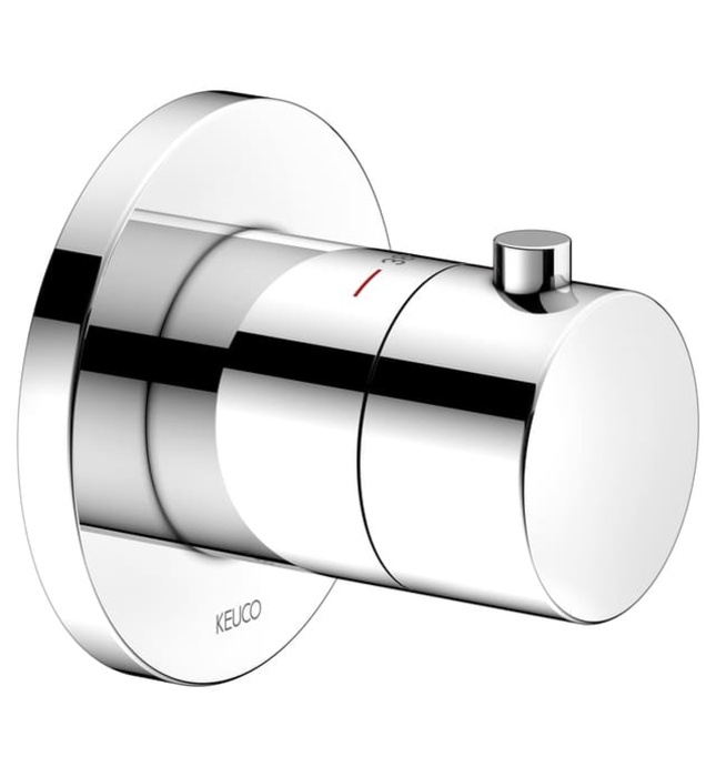 Bộ trộn nhiệt độ âm tường 1 chân vàng Đức Keuco Ixmo 59553030001