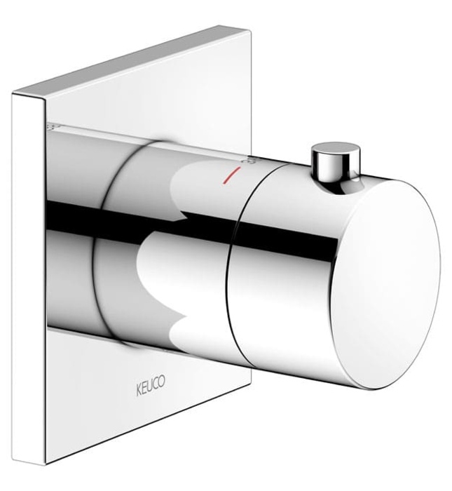 Bộ trộn nhiệt độ âm tường 1 chân Đức Keuco Ixmo 59553010002