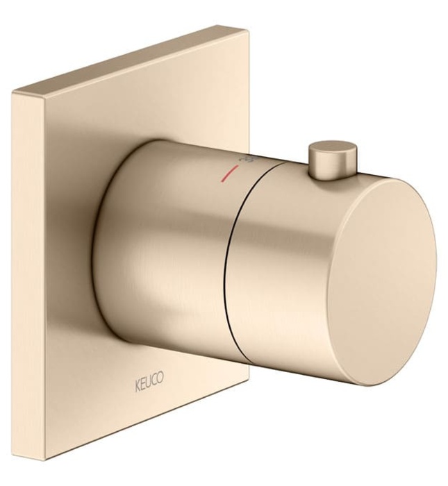 Bộ trộn nhiệt độ âm tường 1 chân Đức Keuco Ixmo 59553010002