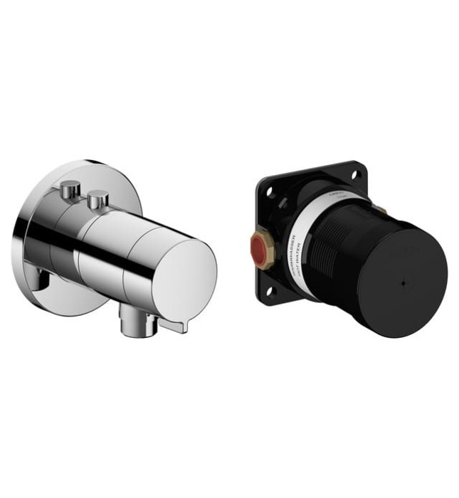 Bộ trộn sen xịt nóng lạnh 1 chân Đức Keuco Ixmo Solo 59554010021