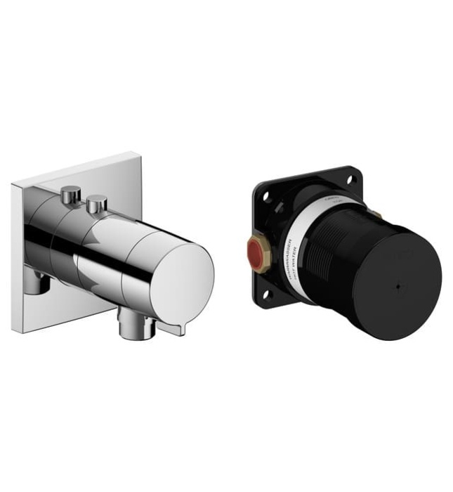 Bộ trộn sen xịt nóng lạnh 1 chân Đức Keuco Ixmo Solo 59554010022