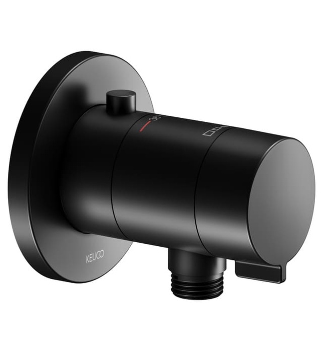 Bộ trộn sen xịt nóng lạnh 1 chân đen Đức Keuco Ixmo 59554370001