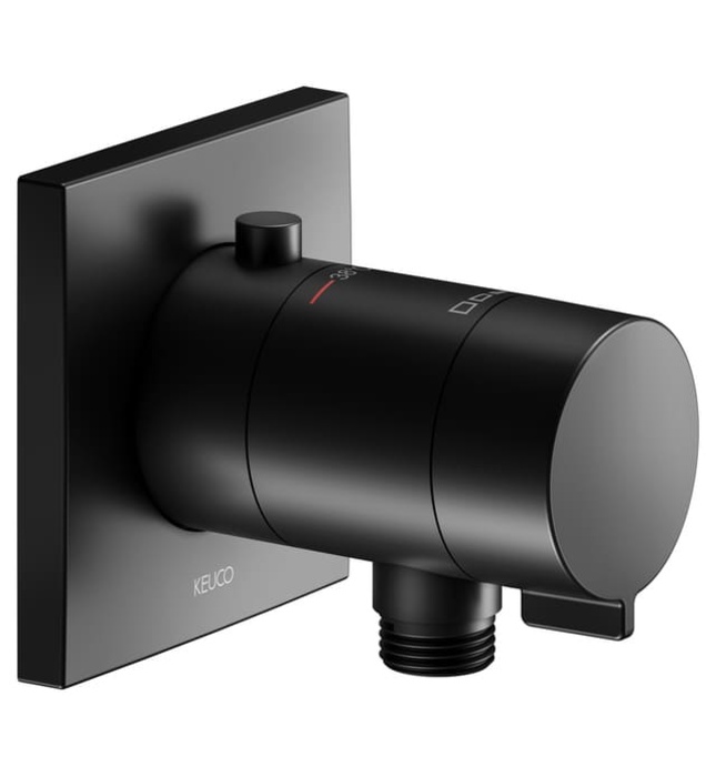 Bộ trộn sen xịt nóng lạnh 1 chân đen Đức Keuco Ixmo 59554370002