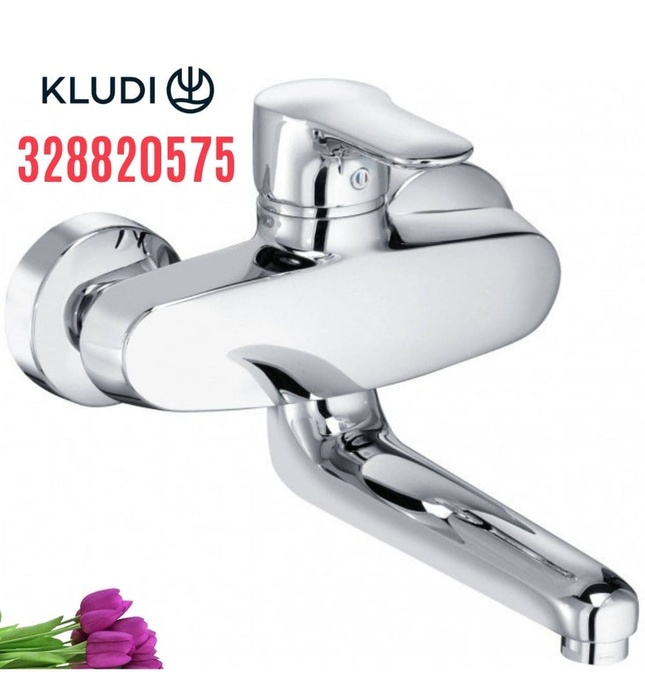 Vòi rửa chậu bếp treo tường Kludi Objekta 328820575