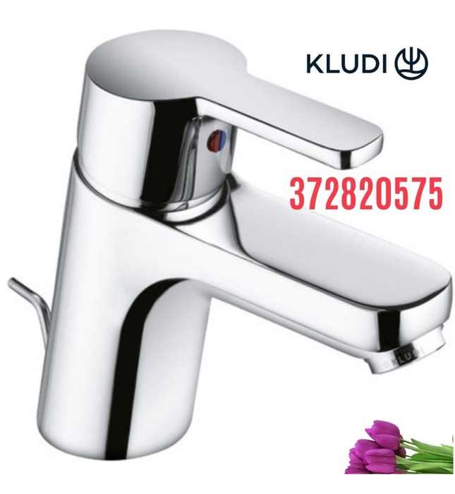 Vòi lavabo nóng lạnh 1 chân Kludi 372820575