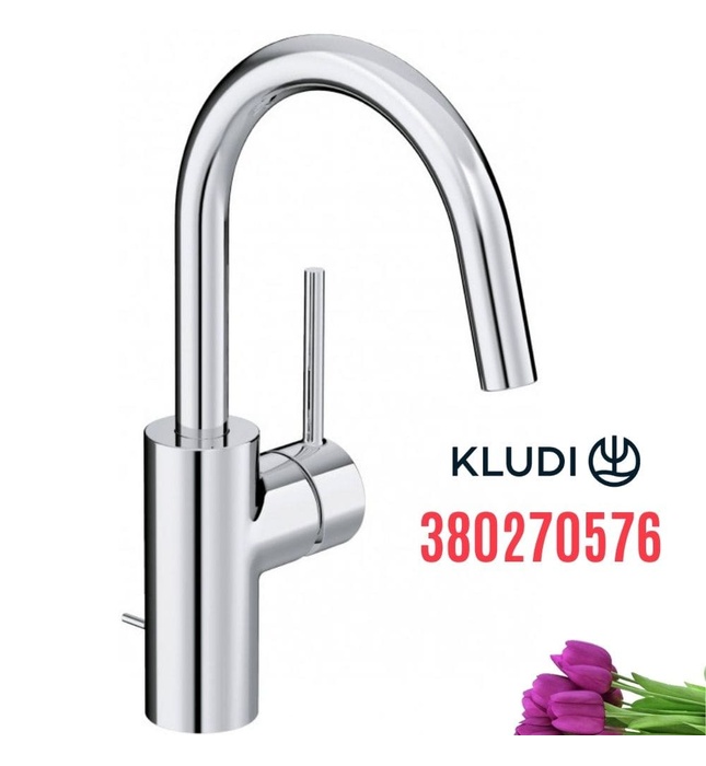 Vòi lavabo nóng lạnh 1 chân Kludi Bozz 380270576