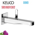 Vòi nóng lạnh âm tường 1 chân Đức Keuco Ixmo 59516011302