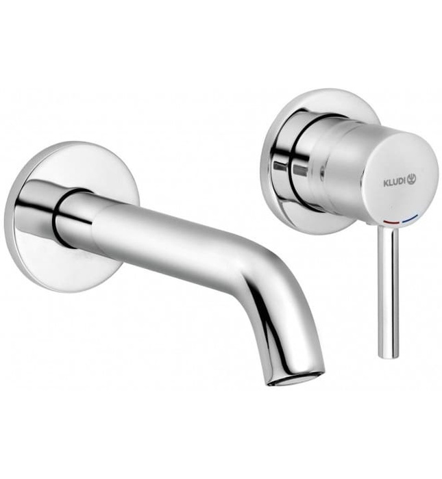 Vòi lavabo 2 chân âm tường Kludi Bozz 382440576