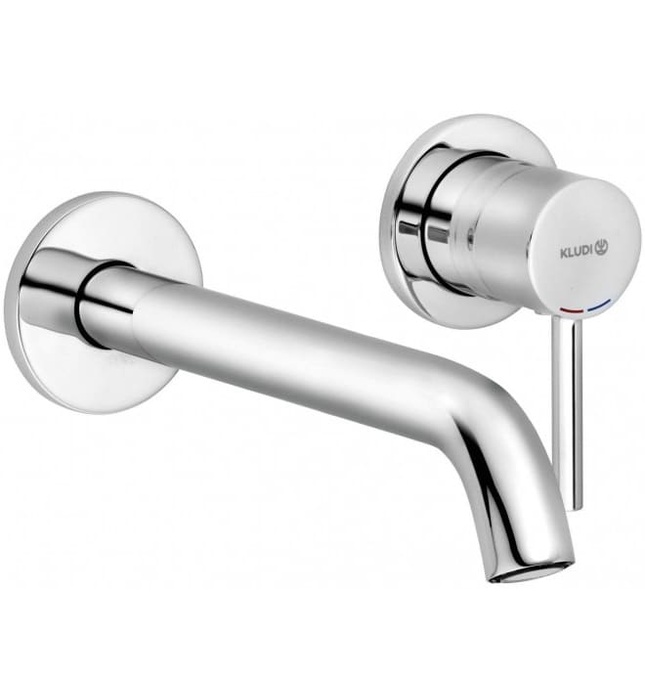 Vòi lavabo 2 chân âm tường Kludi Bozz 382450576