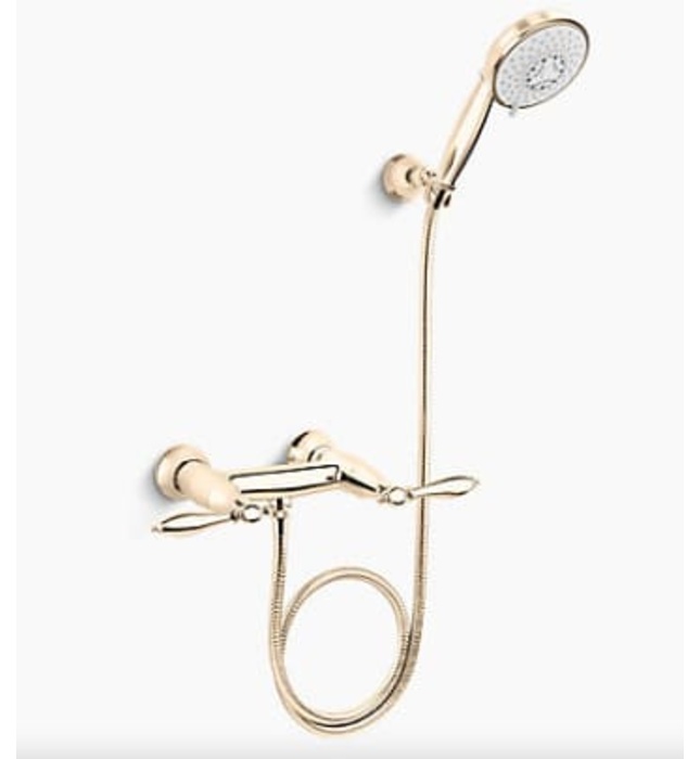 Sen tắm bồn tắm gắn tường Kohler Finial K-72656T-4M-AF