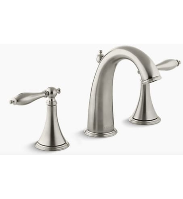 Vòi chậu rửa điều chỉnh kép Kohler Finial K-8670T-4M-BN