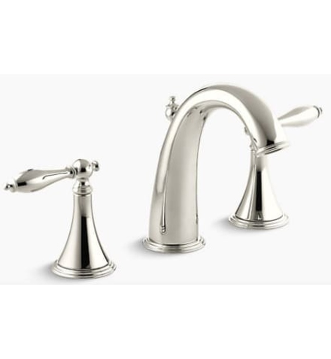 Vòi chậu rửa điều chỉnh kép Kohler Finial K-8670T-4M-SN