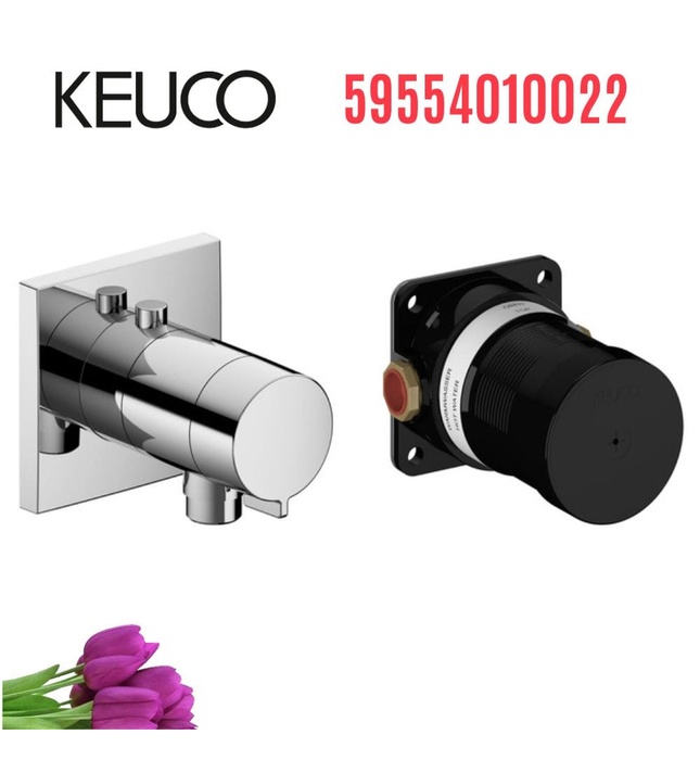 Bộ trộn sen xịt nóng lạnh 1 chân Đức Keuco Ixmo Solo 59554010022