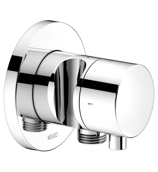 Cút nối chuyển hướng 2 đường nước đen Đức Keuco 59557131201