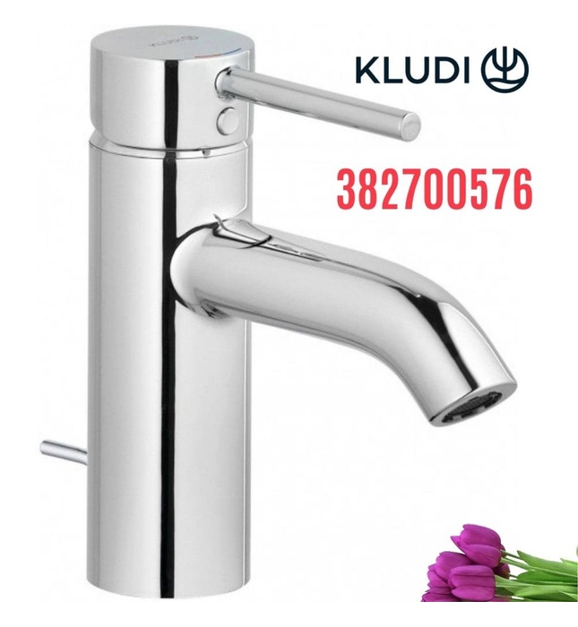 Vòi lavabo nóng lạnh 1 chân Kludi Bozz 382700576