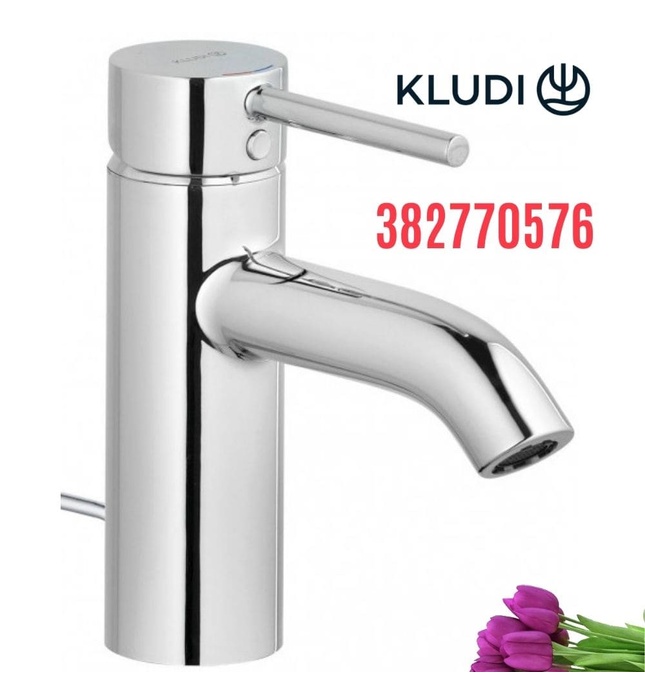 Vòi lavabo nóng lạnh 1 chân Kludi Bozz 382770576