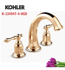 Vòi bồn tắm gắn bồn Kohler Kelston K-13494T-4-RGD