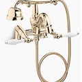 Vòi bồn tắm gắn thành bồn kèm sen cầm tay Kohler Finial K-8785T-4M-AF