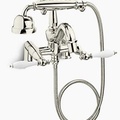 Vòi bồn tắm gắn thành bồn kèm sen cầm tay Kohler Finial K-8785T-4M-SN