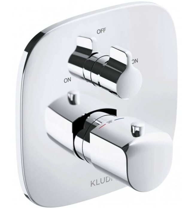 Mặt nạ chuyển hướng nhiệt độ 2 đường nước Kludi Ameo 418300575