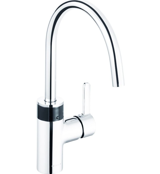 Vòi rửa chậu bếp cảm ứng dùng điện xoay 360 độ Kludi E-Go 422000575