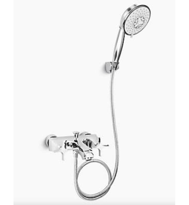 Sen tắm bồn tắm gắn tường Kohler Memoirs K-72661T-3S-CP