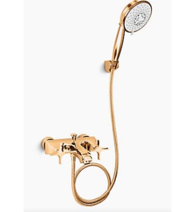 Sen tắm bồn tắm gắn tường Kohler Memoirs K-72661T-3S-RGD