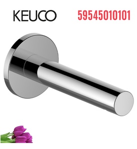 Đầu xả bồn tắm 1 chân âm tường Keuco Standard 59545010101