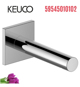 Đầu xả bồn tắm 1 chân âm tường Keuco Standard 59545010102