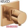 Cút nối chuyển hướng 3 đường nước vàng Đức Keuco 59549031202